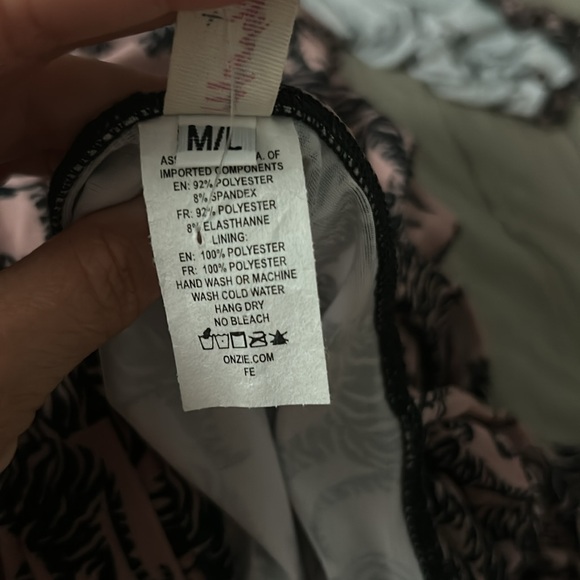 FP Movement x Onzie Set Take Me Away Tiger Set Flare Pants size M/L NWT - Picture 7 of 7